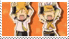 Kagamine twins stamp