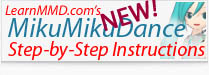 MikuMikuDance step-by-step 88x31